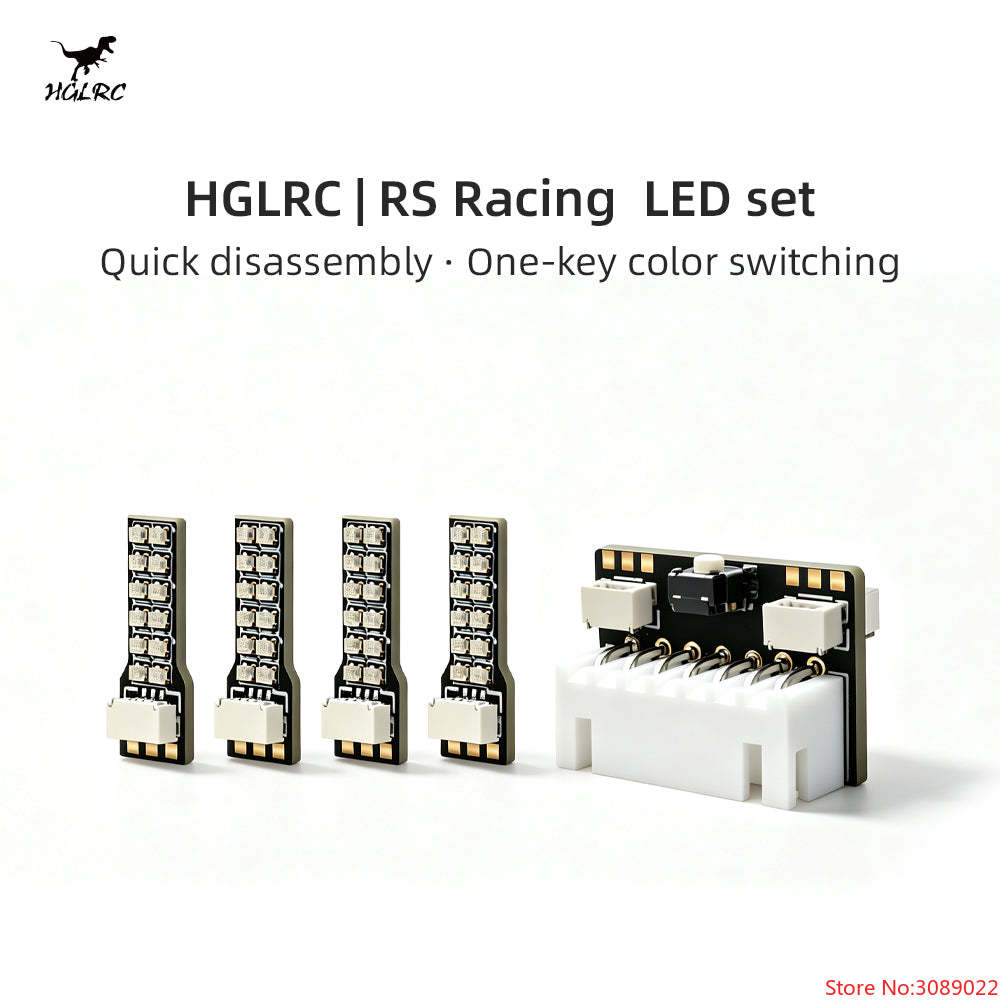 Drone Kit Plug And Play - HGLRC RS Racing LED 4pcs 2812