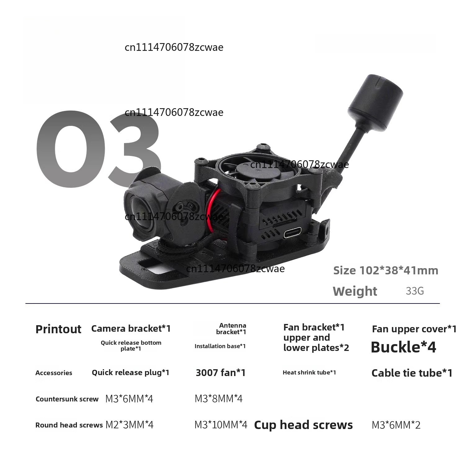 Support de fixation rapide ZOC - Drone Kit Racing avis et prix