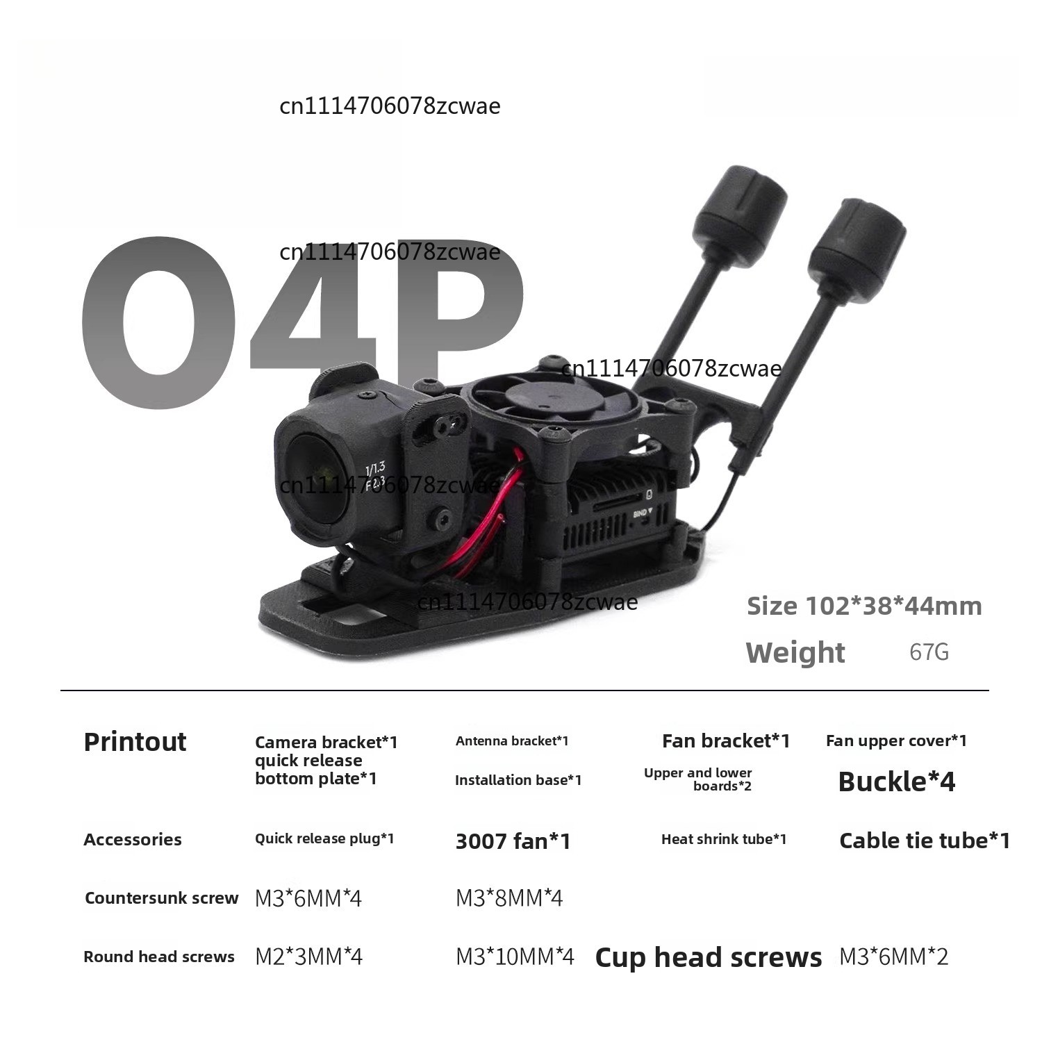 Support de fixation rapide ZOC - Drone Kit Racing avis et prix